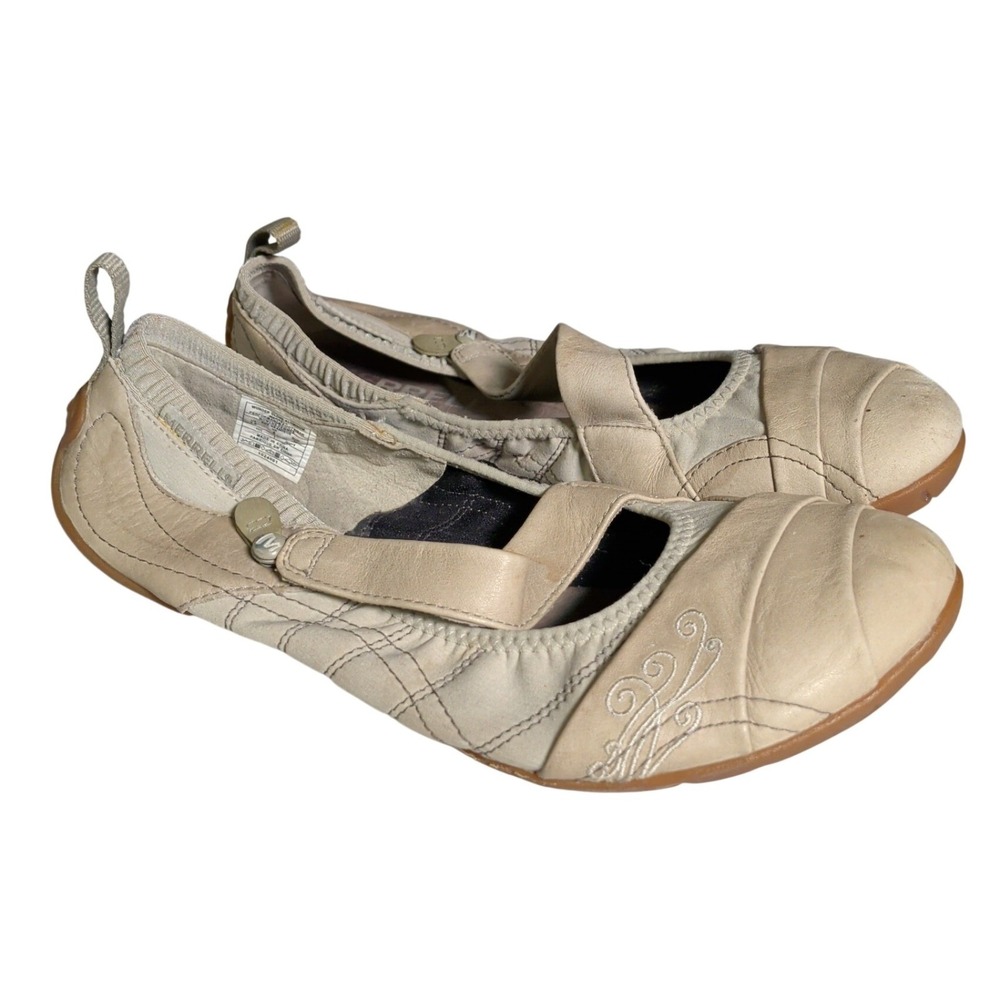 Merrell Womens Barefoot Pure Glove Mary Jane Shoes Womens Size 7.5 Gray Y2K